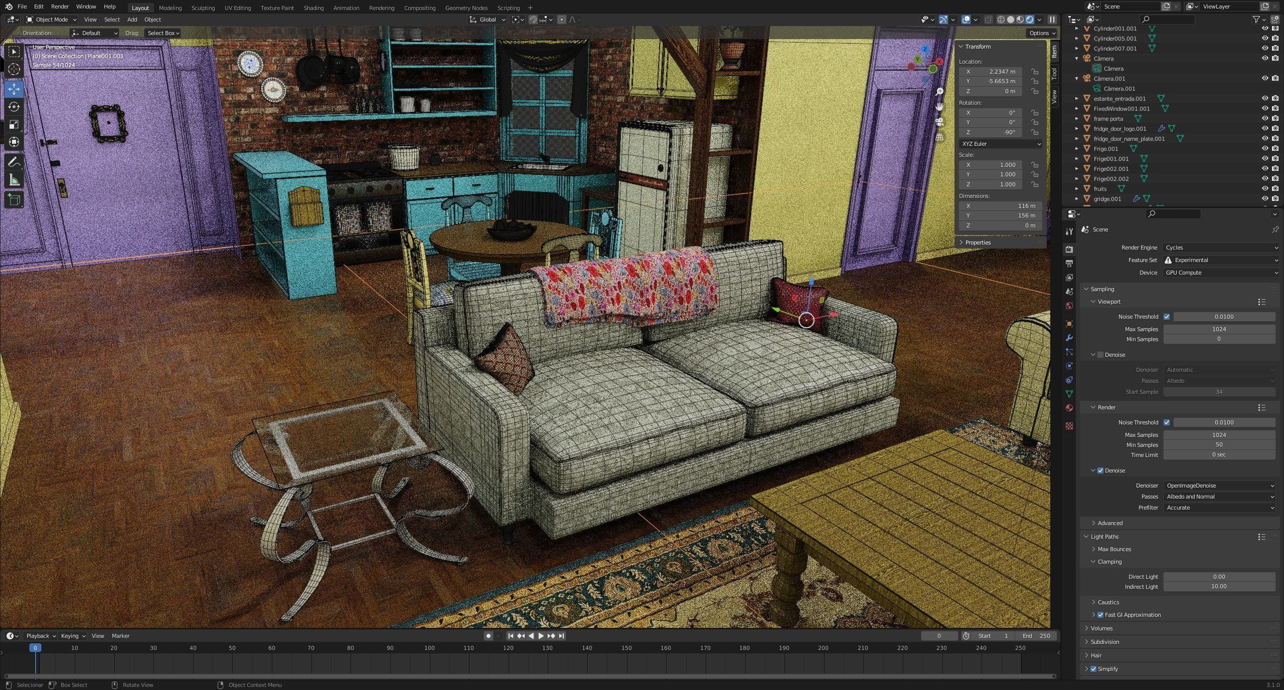 Friends Appartment 3D model_3