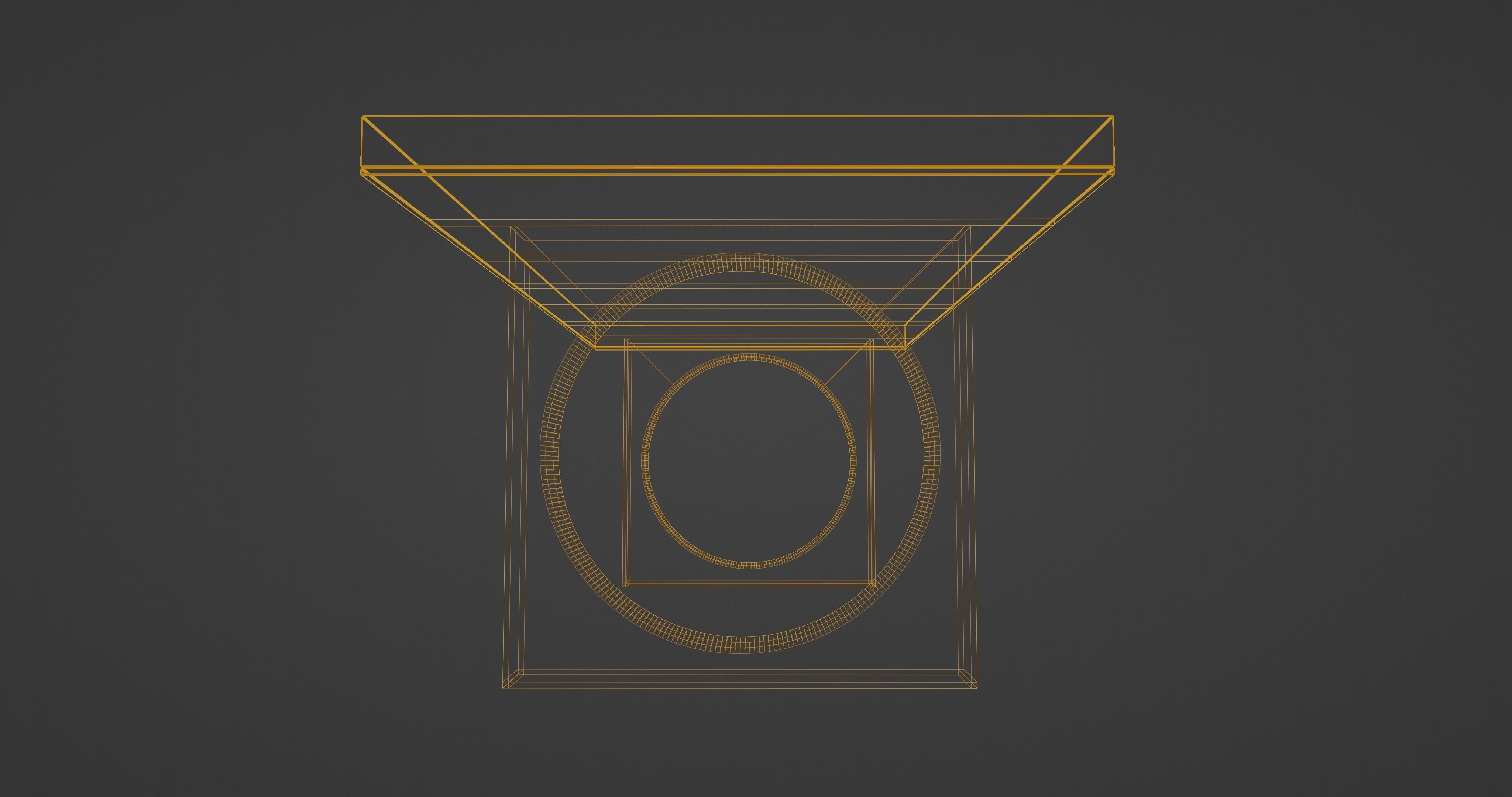 Office Smart Table 3D model_18