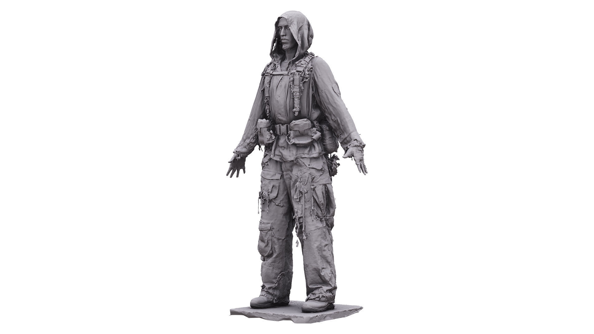 A Pose Raw Body Scan John Hopkins Postapocalyptic Suit 3D model_10