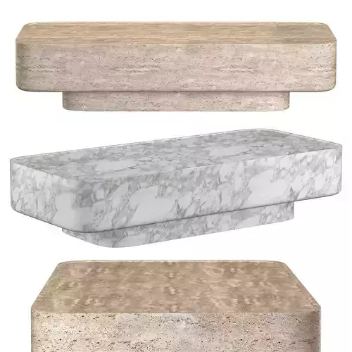 VITOLO CARVED COFFEE TABLE