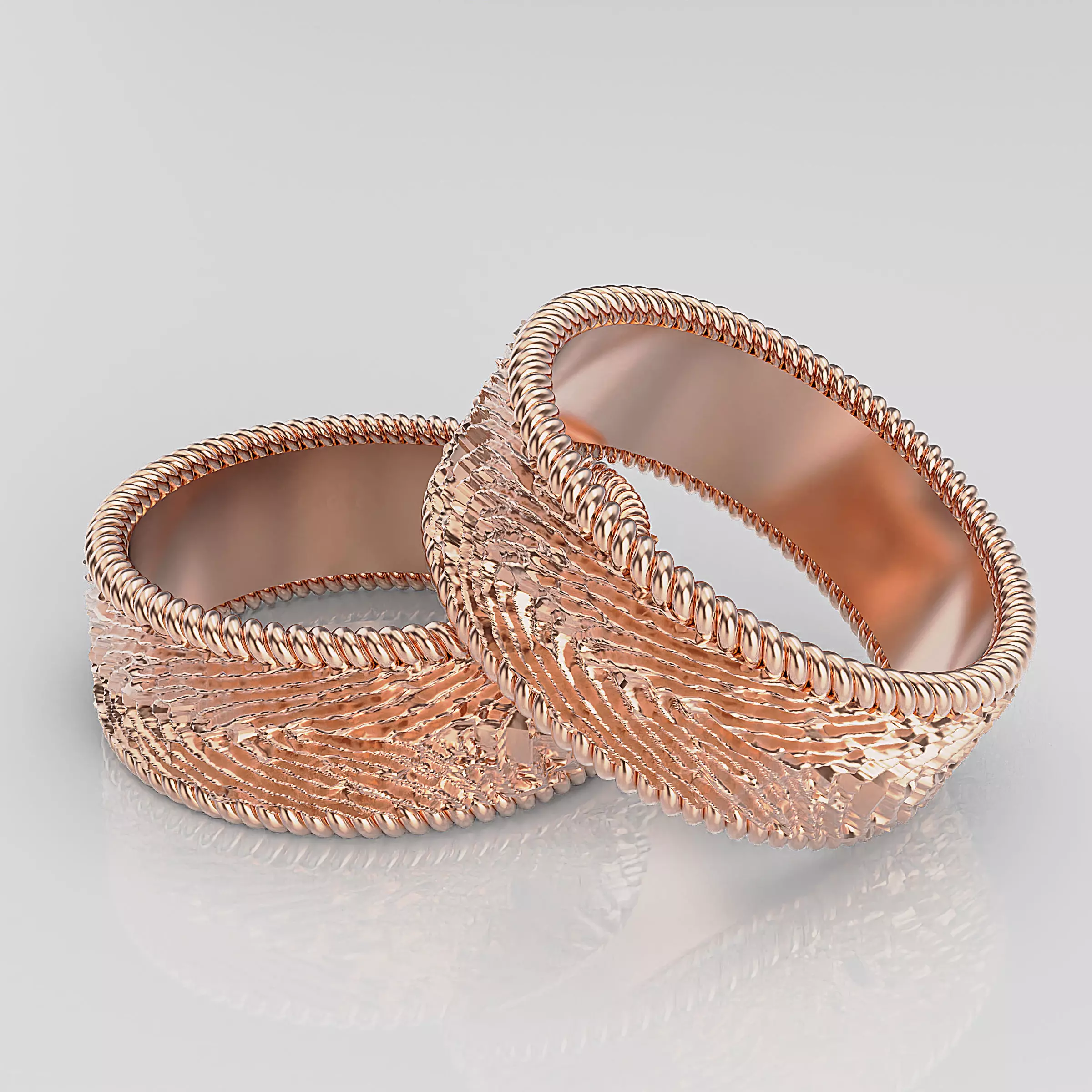 Wedding Band 3D print model_0