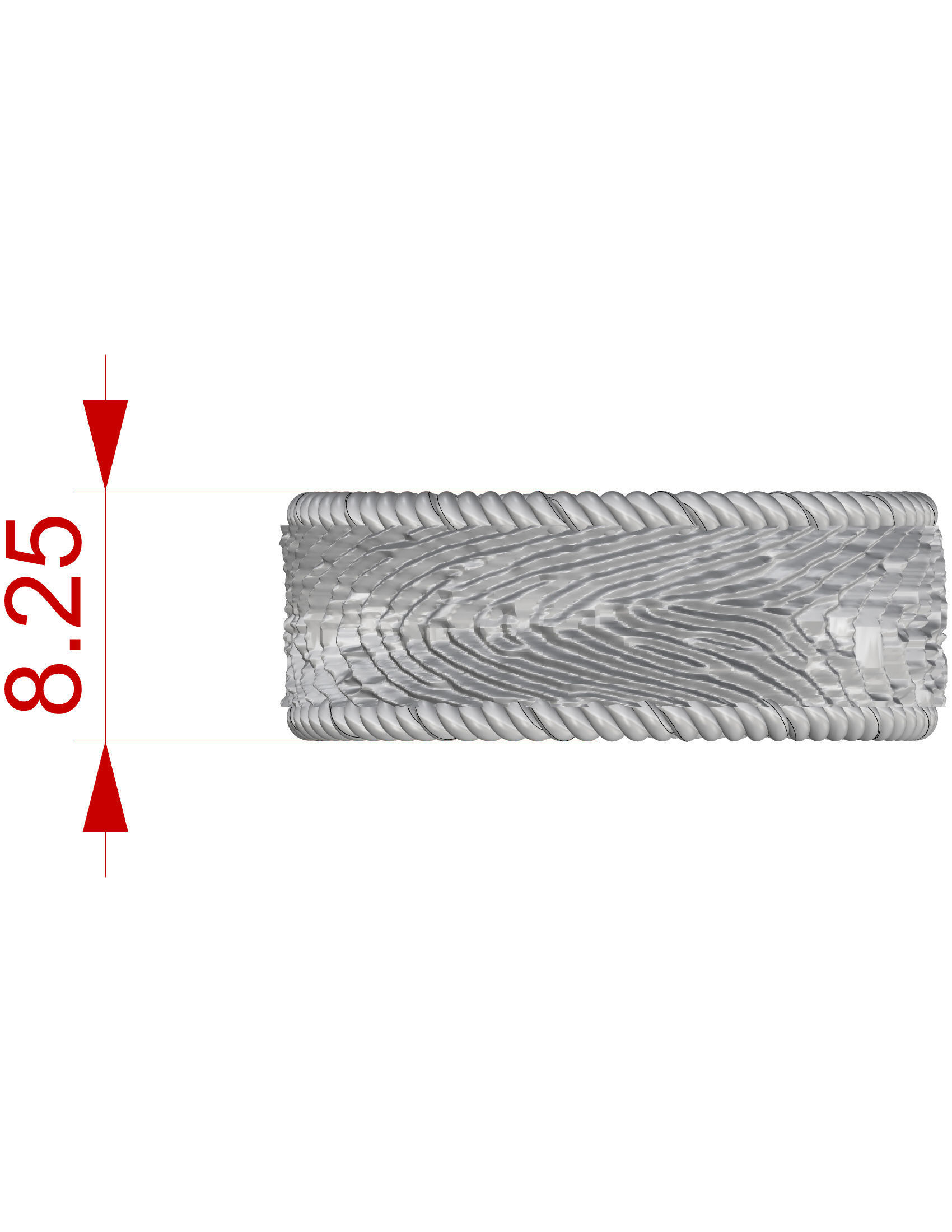 Wedding Band 3D print model_15