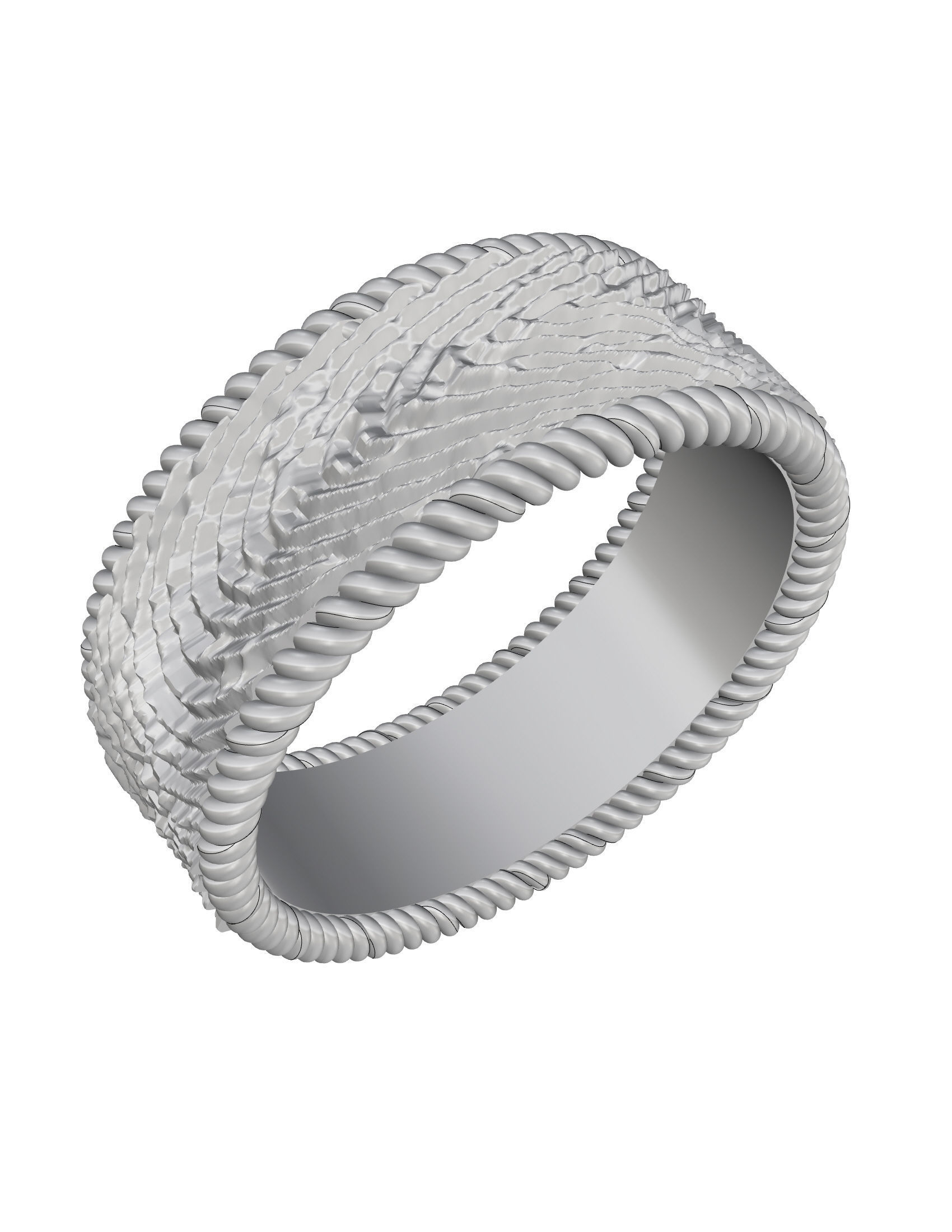 Wedding Band 3D print model_4