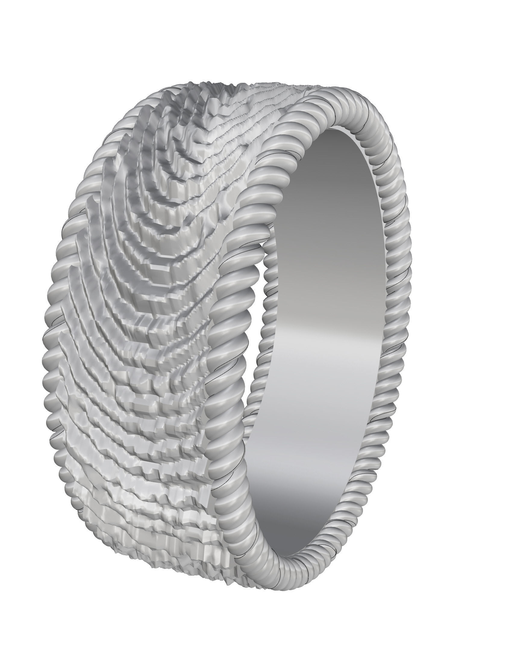 Wedding Band 3D print model_13