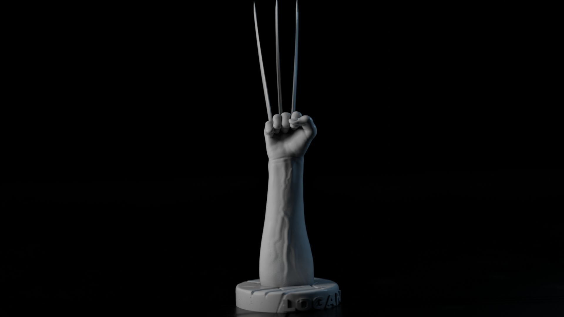 Logan-Wolverine Claws 3D print model_18