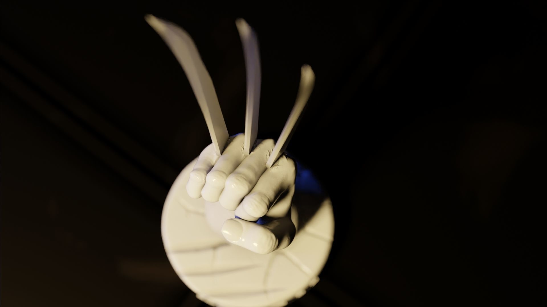 Logan-Wolverine Claws 3D print model_12
