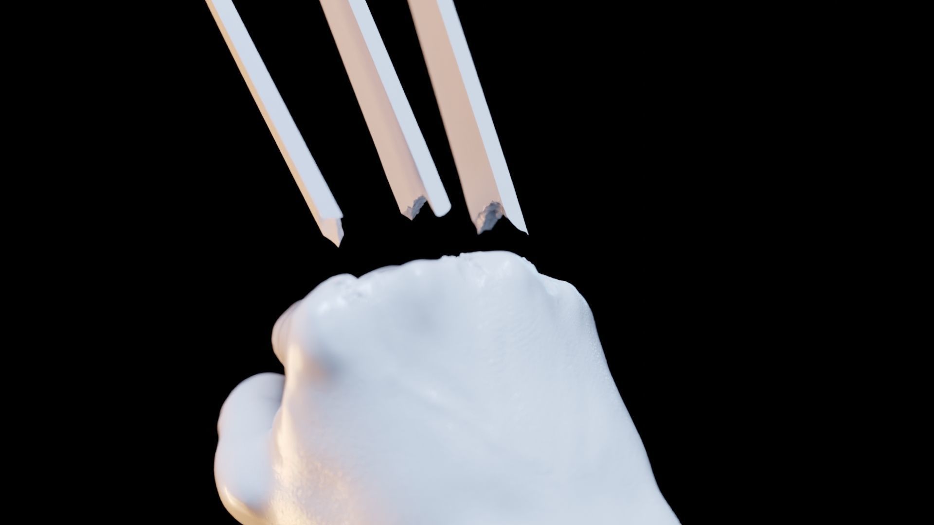 Logan-Wolverine Claws 3D print model_26