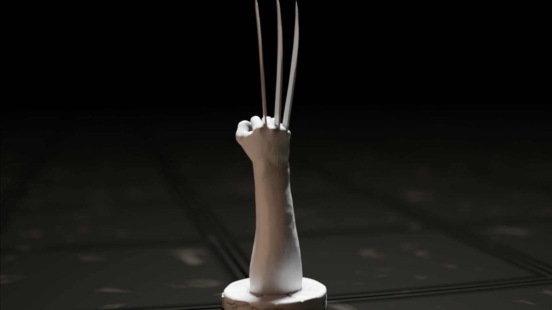 Logan-Wolverine Claws 3D print model_8