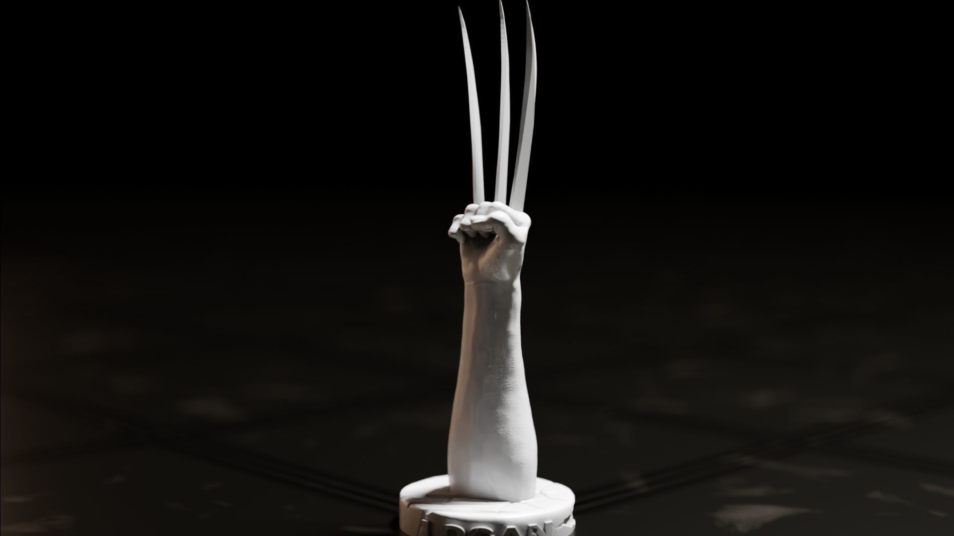 Logan-Wolverine Claws 3D print model_17
