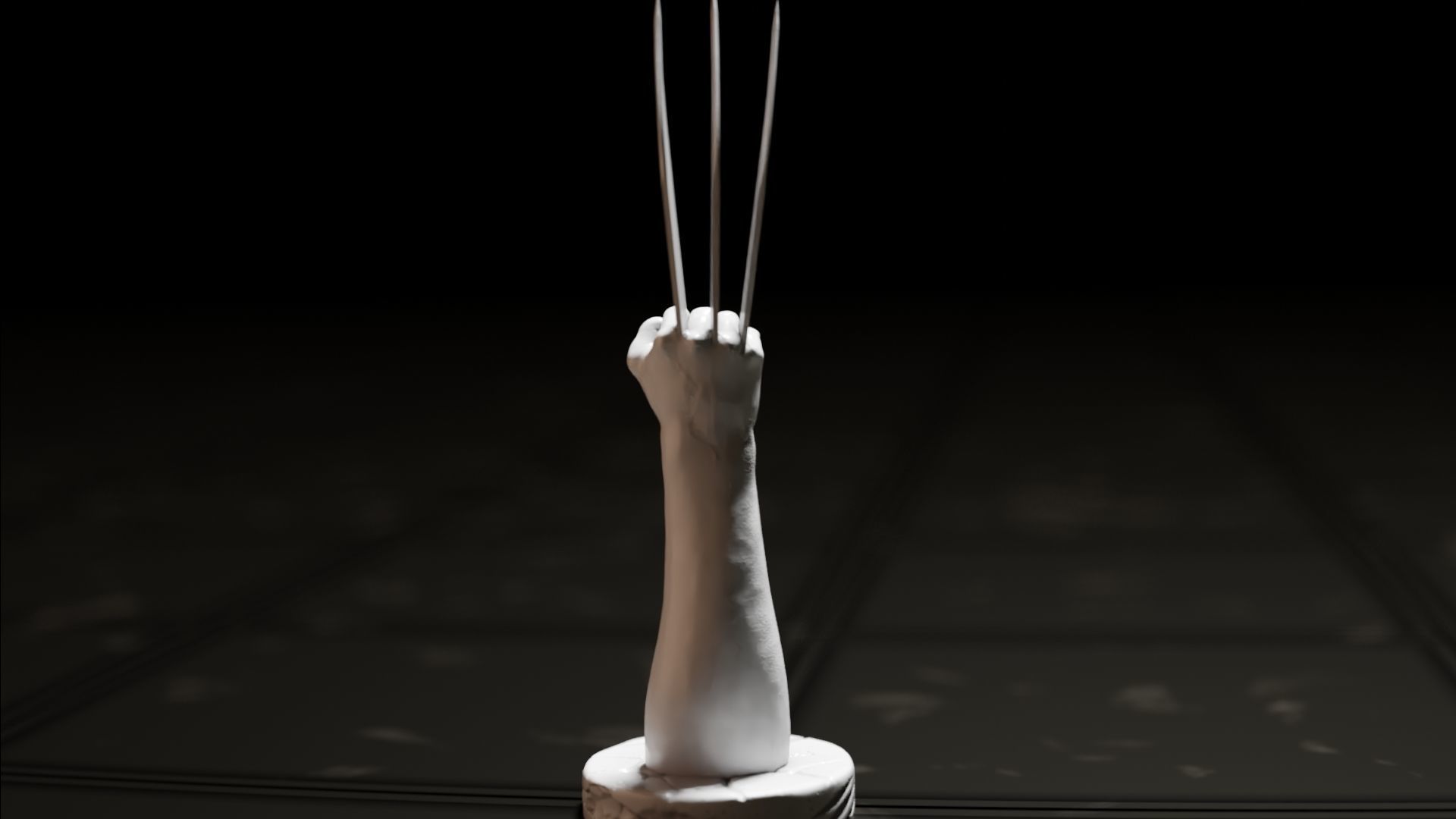 Logan-Wolverine Claws 3D print model_7