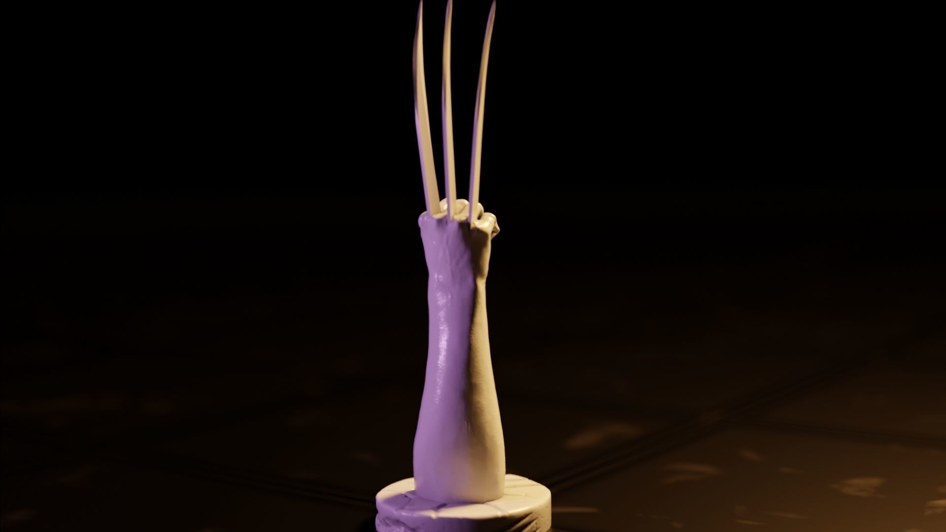 Logan-Wolverine Claws 3D print model_25