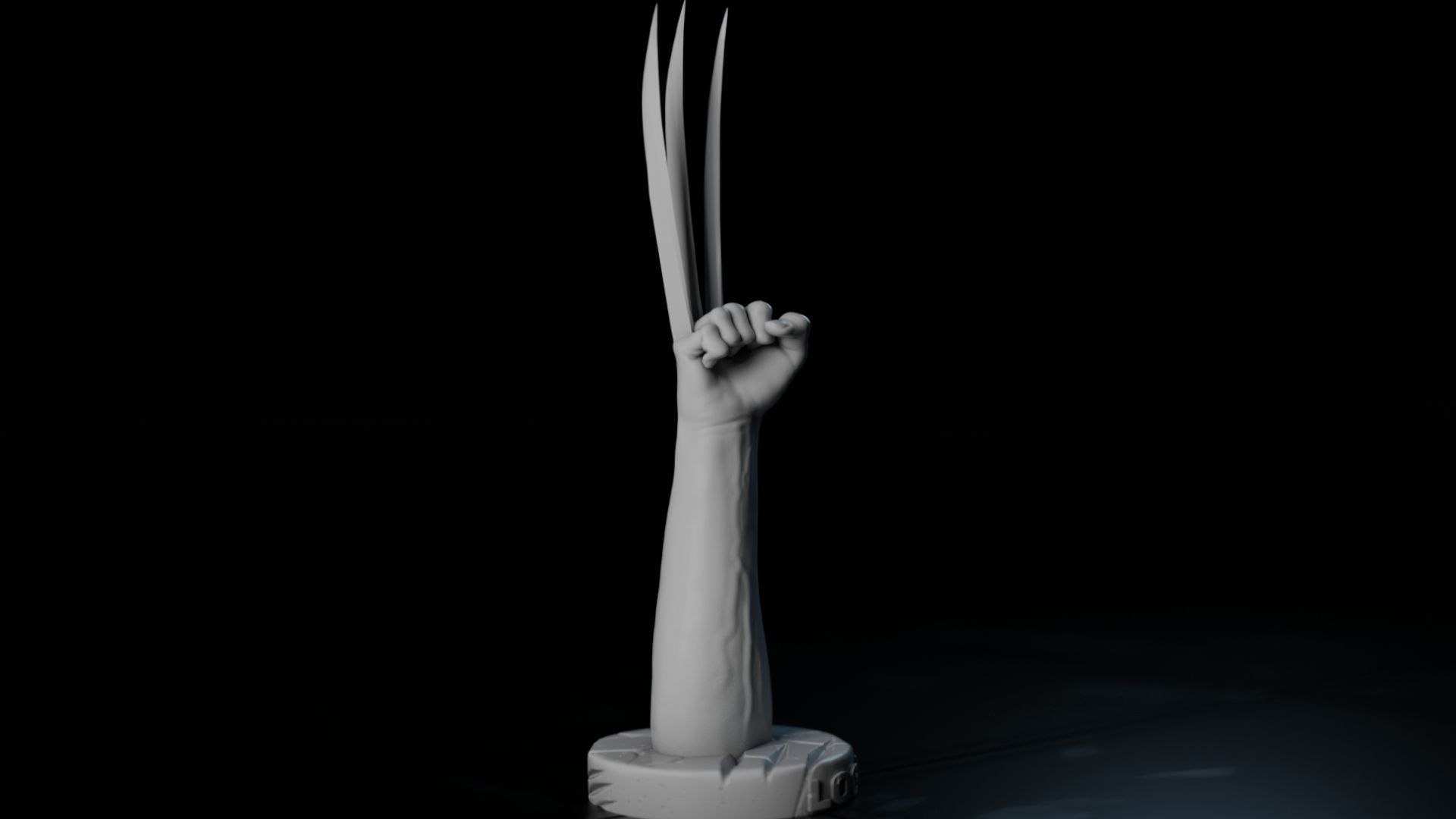 Logan-Wolverine Claws 3D print model_20
