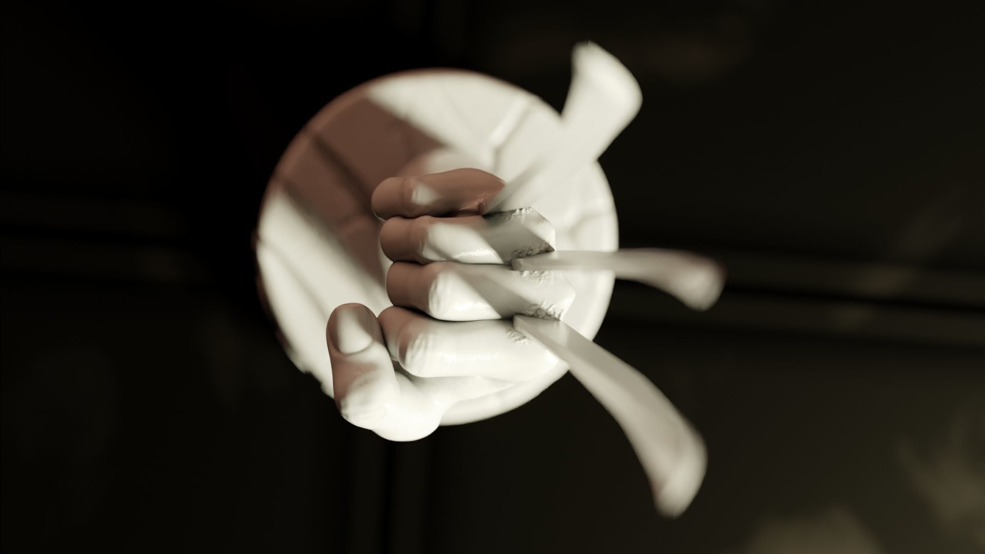 Logan-Wolverine Claws 3D print model_13