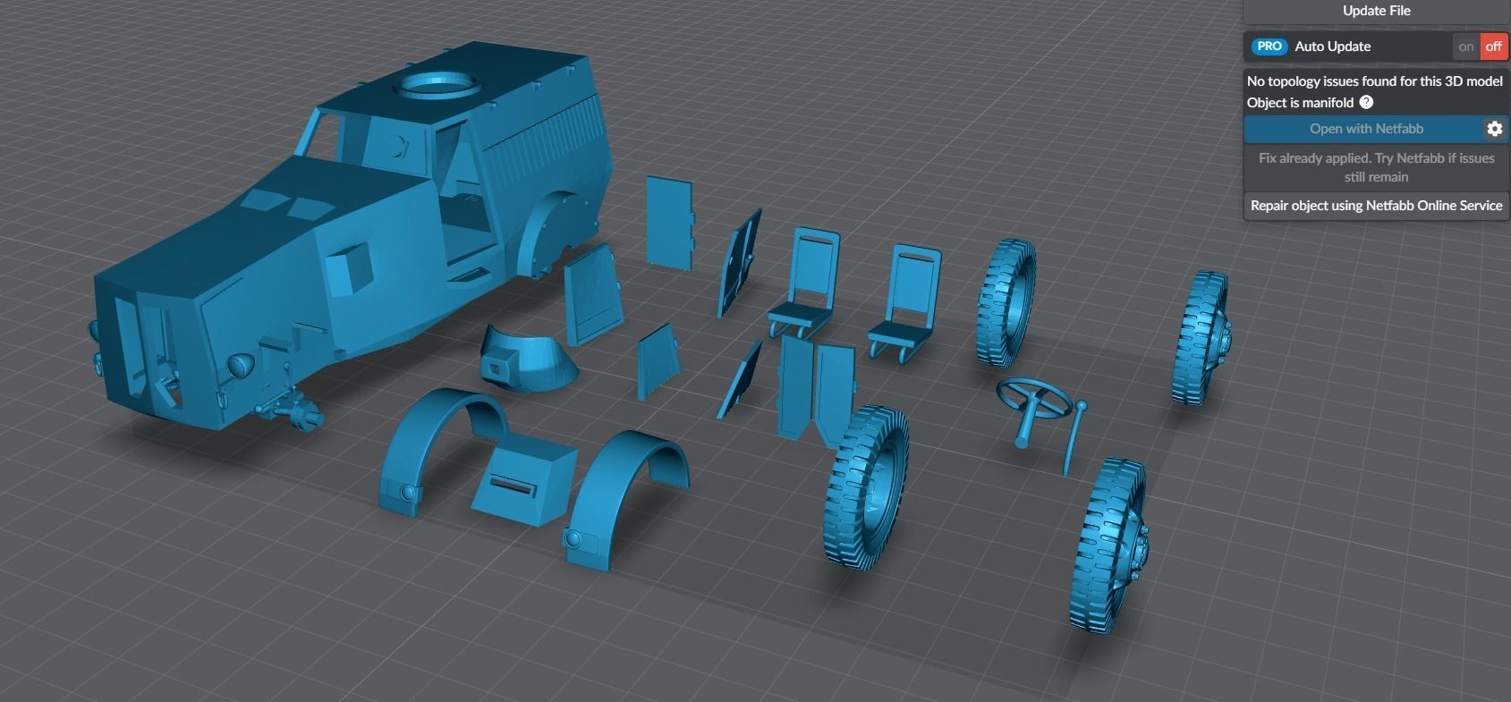 Lp4 Bandicoot Scale model 3D print model_5