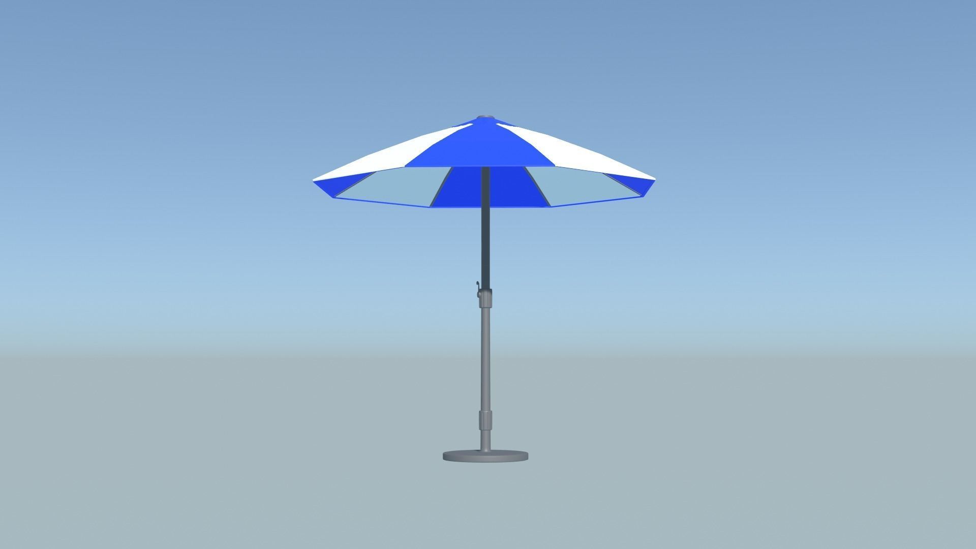Umbrella outdoor 1 3D model_32