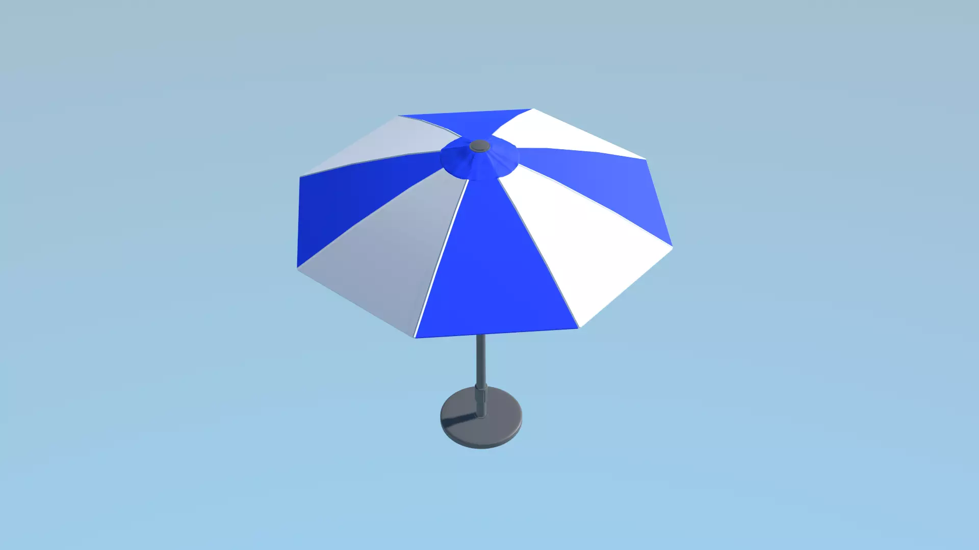 Umbrella outdoor 1 3D model_0