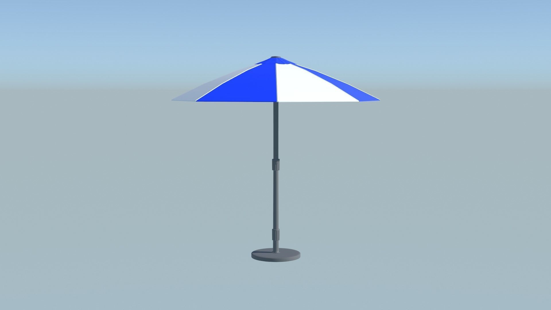 Umbrella outdoor 1 3D model_8