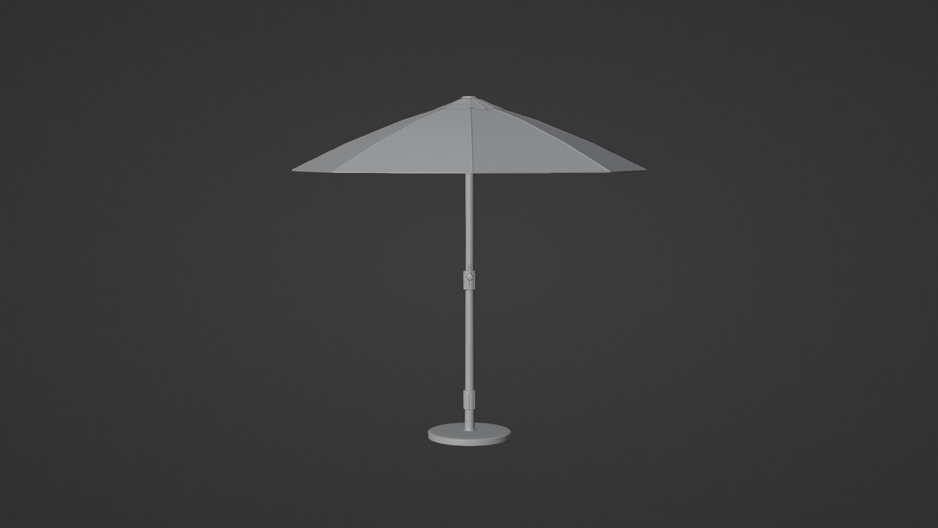Umbrella outdoor 1 3D model_6