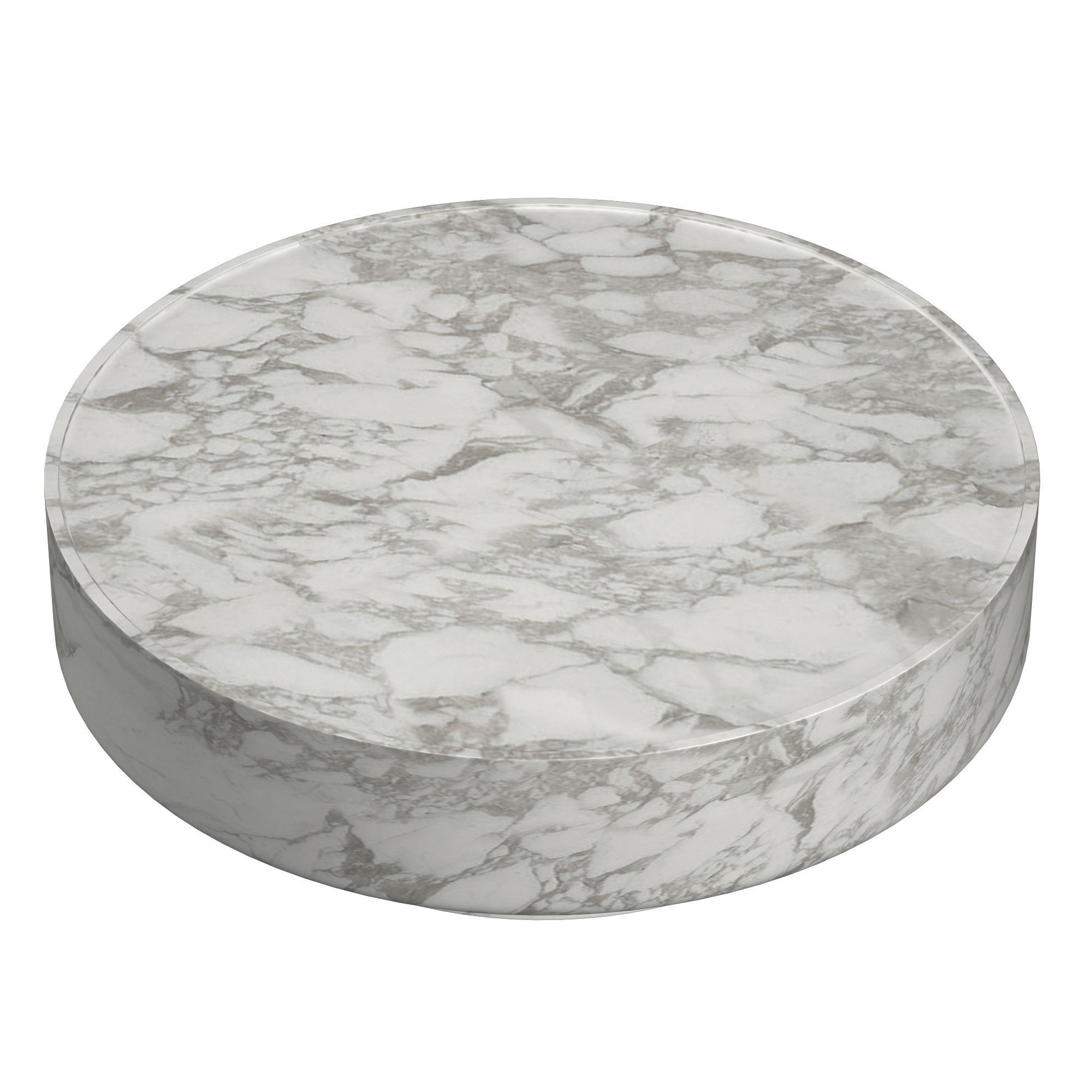 VITOLO CARVED ROUND COFFEE TABLE 3D model_5