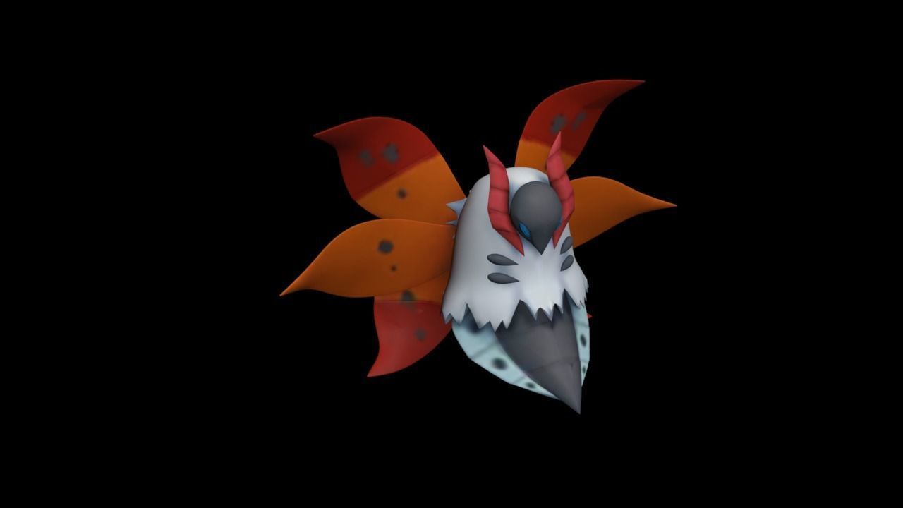 Pokemon 637 - Volcarona 3D print model_1