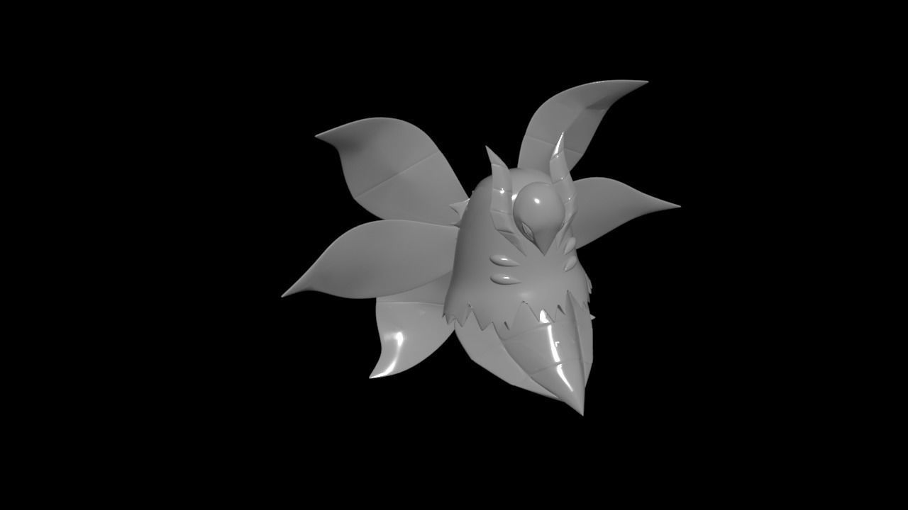 Pokemon 637 - Volcarona 3D print model_2
