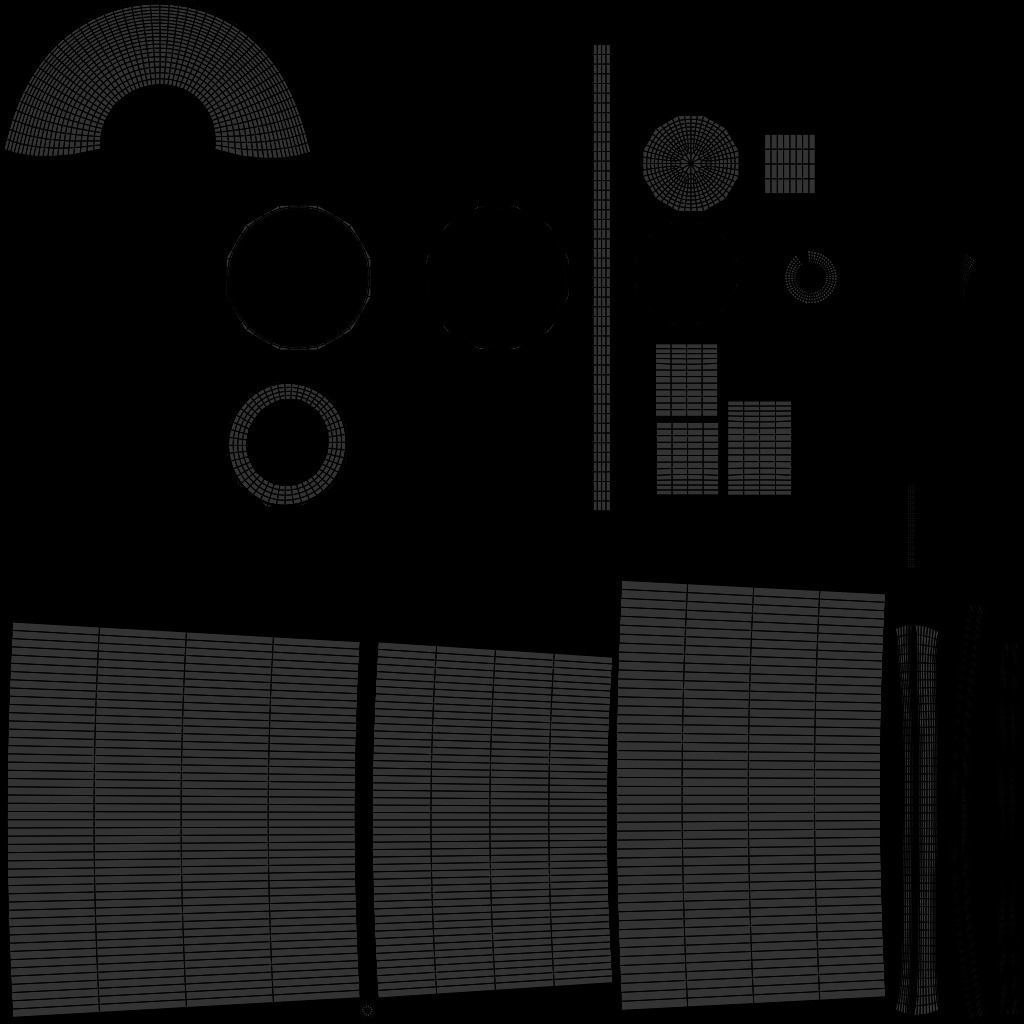 Cannon 3D Model Blender Low-poly 3D model_10