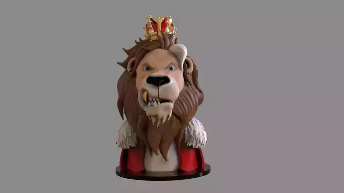 Lion King Bust
