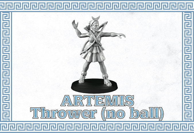 Thrower Artemis no ball 3D print model