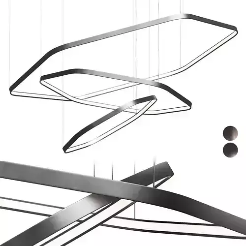 Polygonal Pendant Lamp by LuxLucia Casa