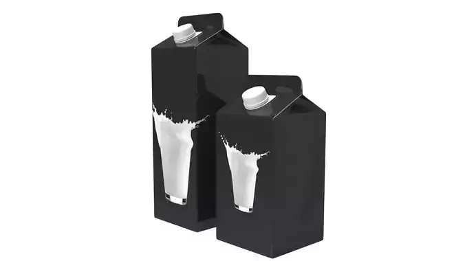 Milk Carton Juice Box