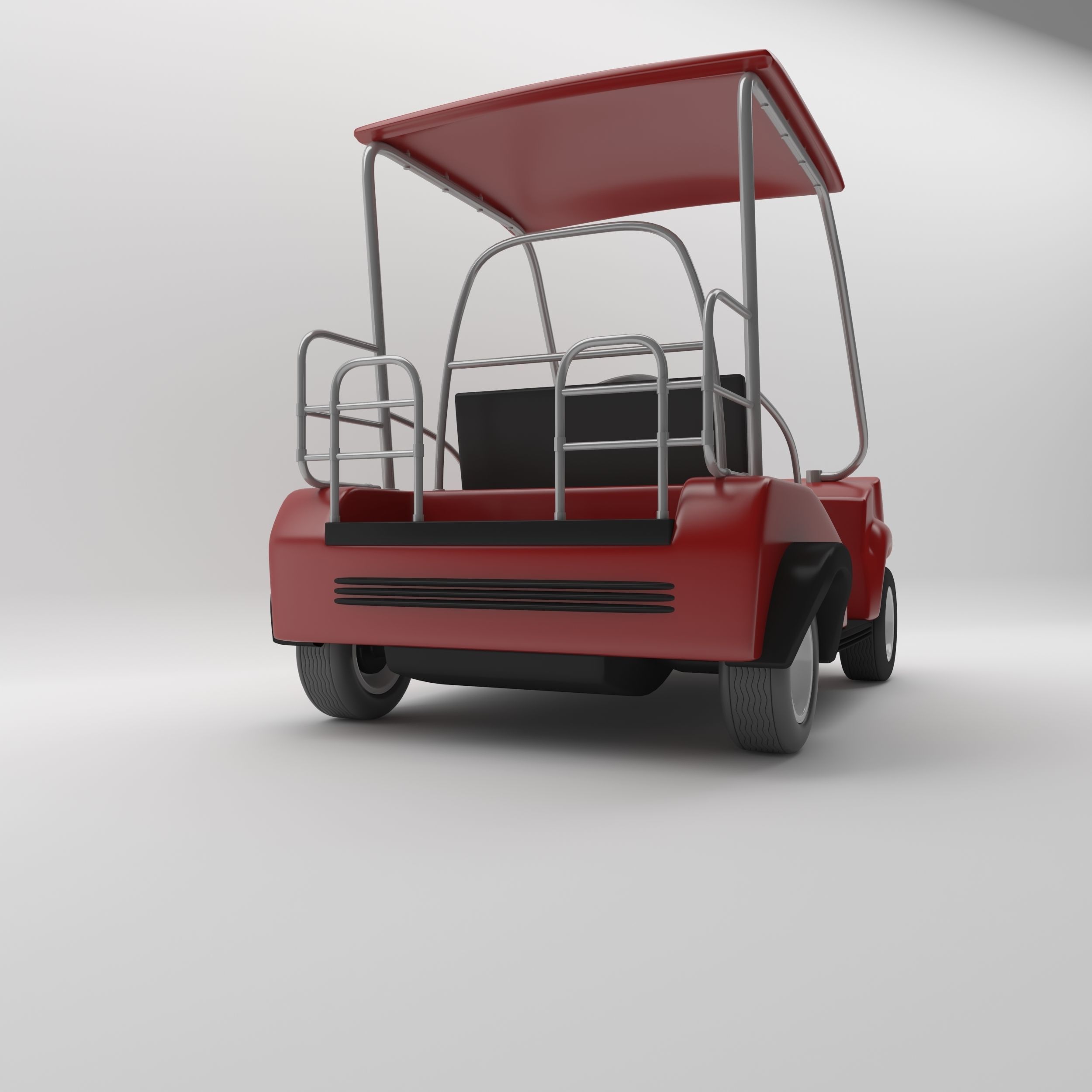 Golf Car 1 3D model_14