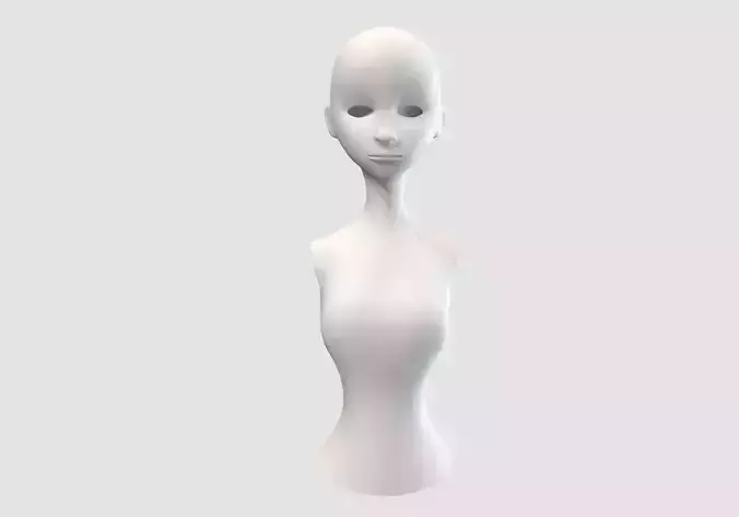 female girl torso 