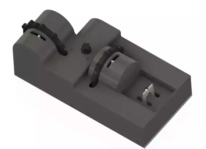 NEW Piper Seneca Flight Simulator Trim and fuel Selector 3D print model