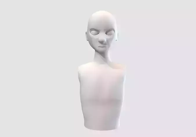 angry man torso 