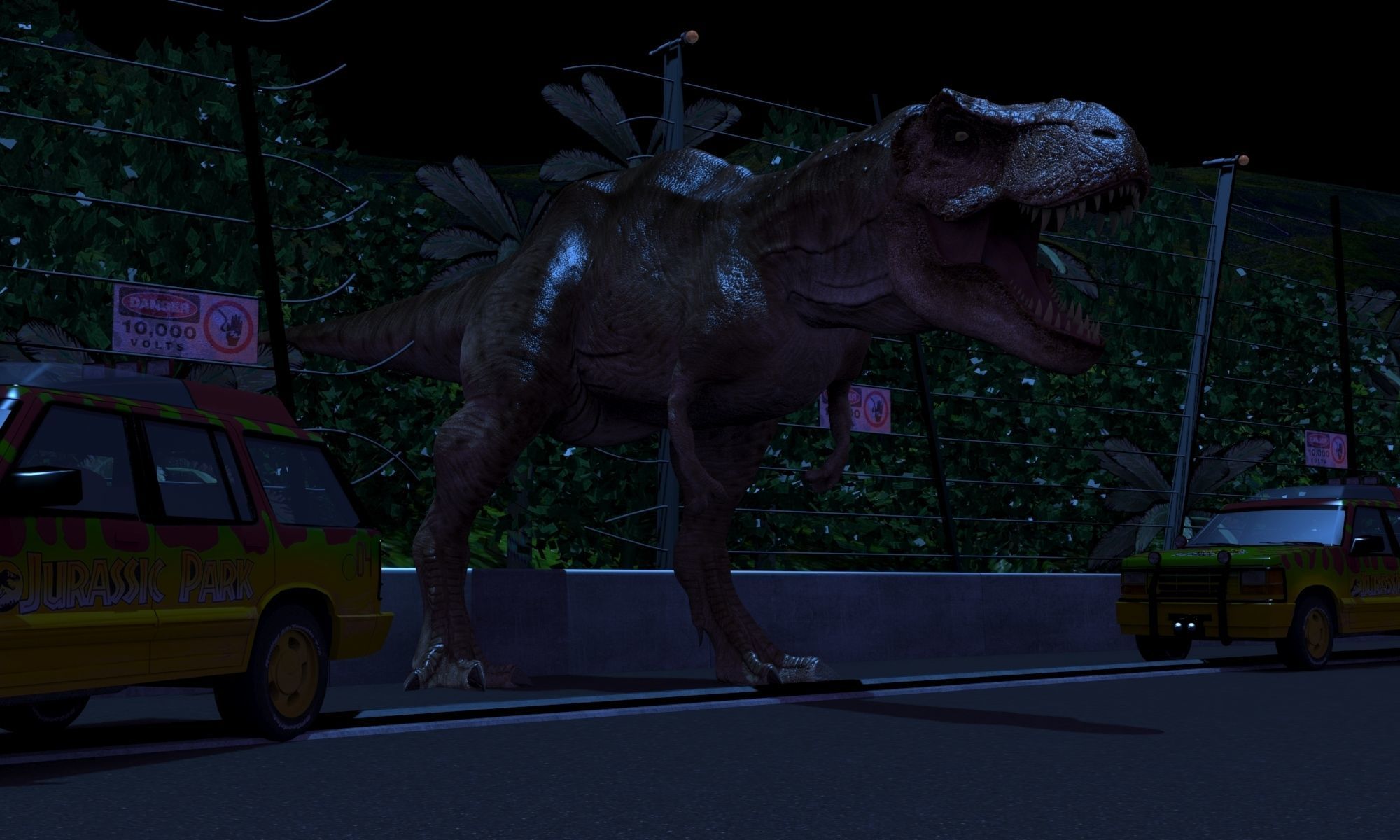 T Rex Premium 8K - fully animated 3D model_40