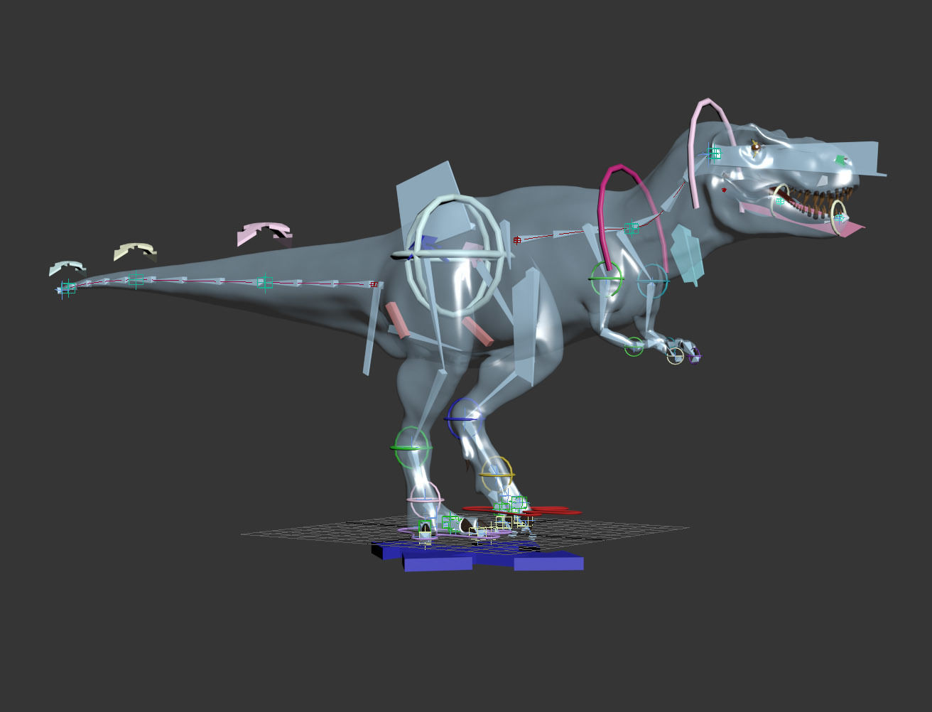 T Rex Premium 8K - fully animated 3D model_25