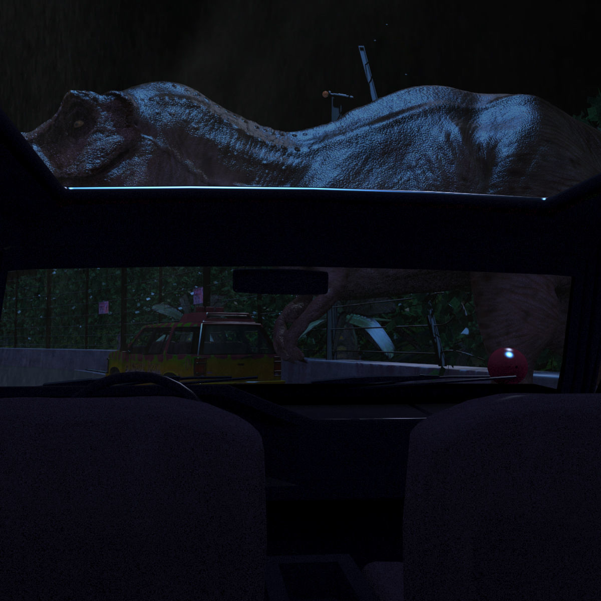 T Rex Premium 8K - fully animated 3D model_18