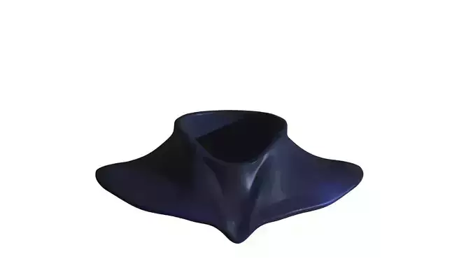 Batman gorget 3D print model