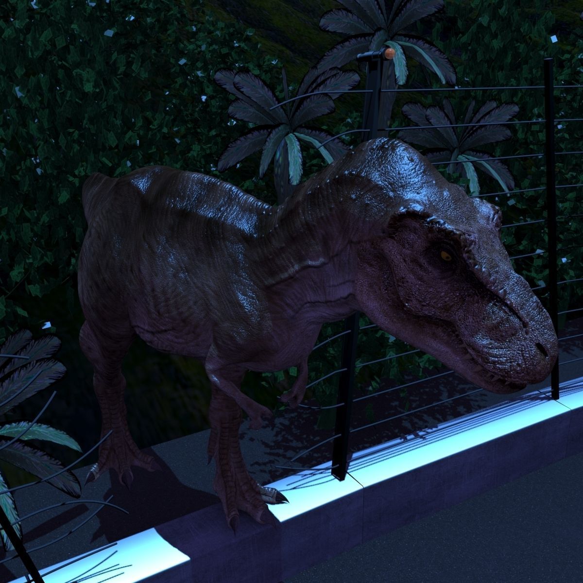 Colossal Dinosaur Pack 8K - fully animated 3D model_77