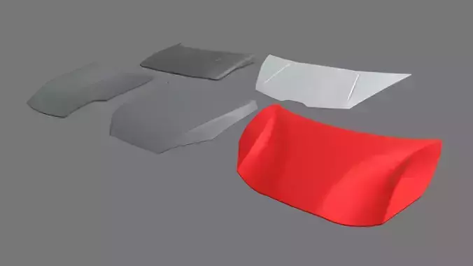Car Bonnet Pack 01