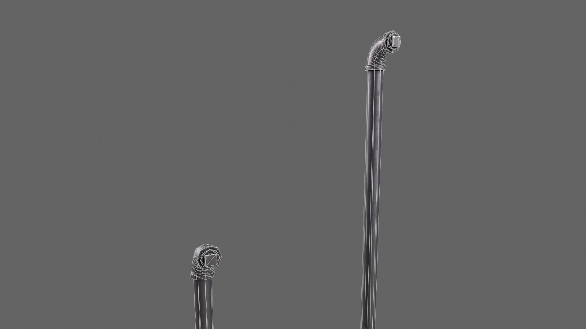 PBR Pipe Weapon V1 Low-poly 3D model_12