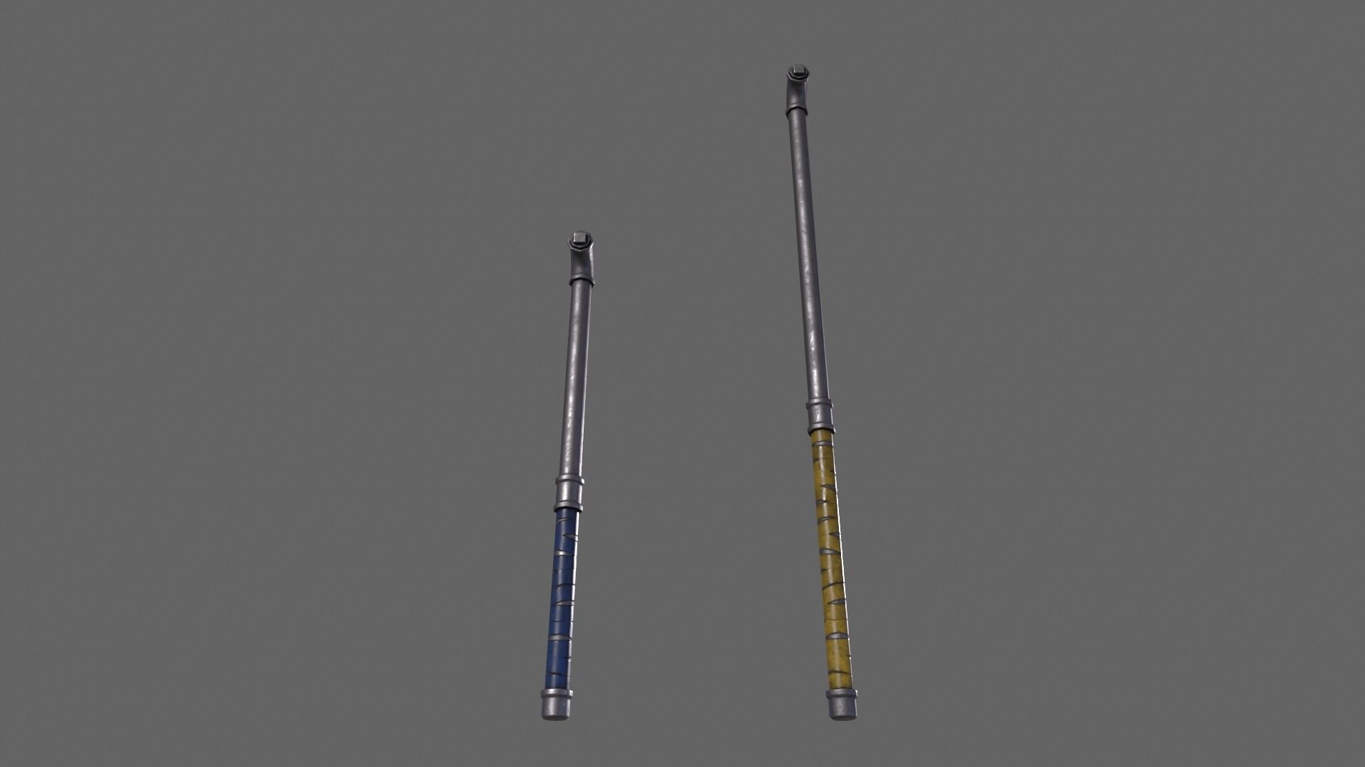 PBR Pipe Weapon V1 Low-poly 3D model_9