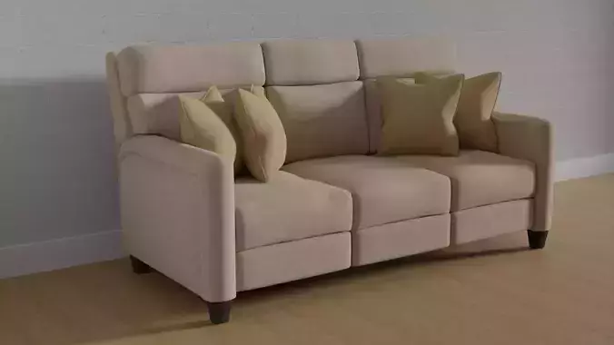Sofa 3 Seater - v1