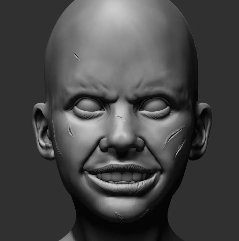 LINDA BLAIR THE EXORCIST custom head 3D print model