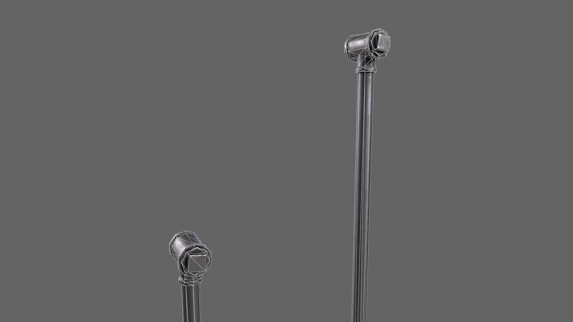 PBR Pipe Weapon V2 Low-poly 3D model_12