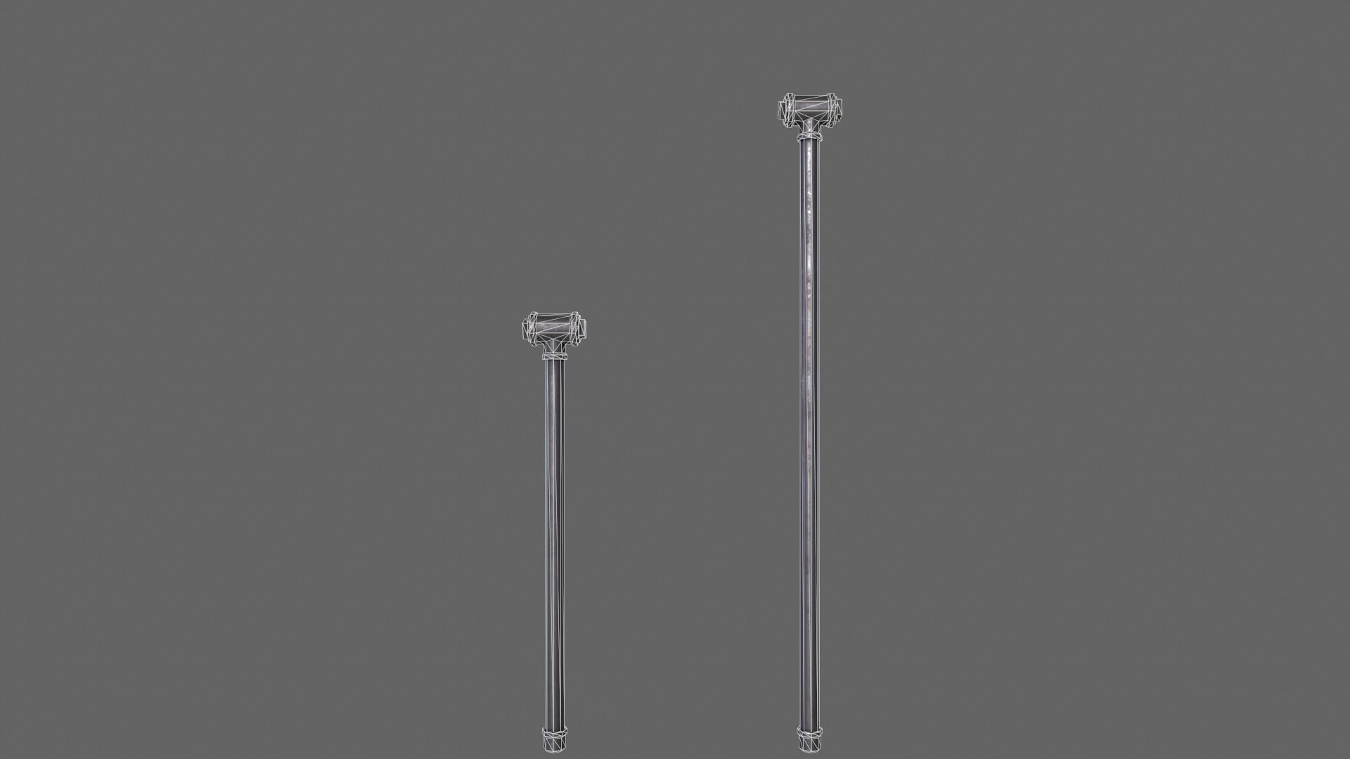 PBR Pipe Weapon V2 Low-poly 3D model_6