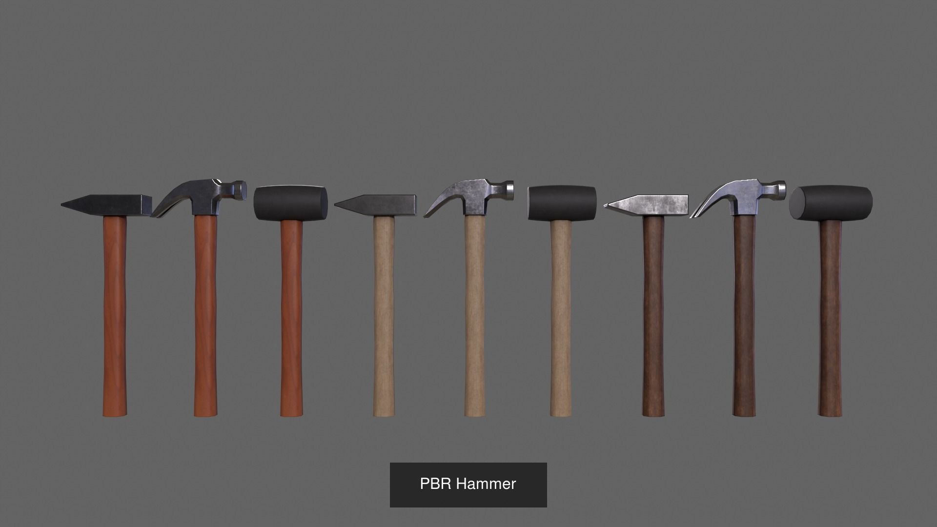 PBR Weapon V2 3D Model Collection_9