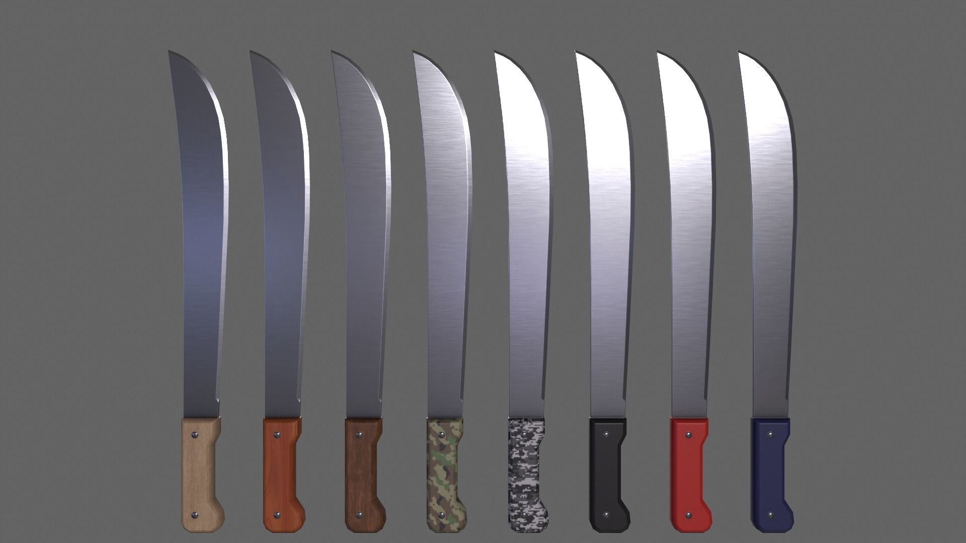 PBR Weapon V2 3D Model Collection_16