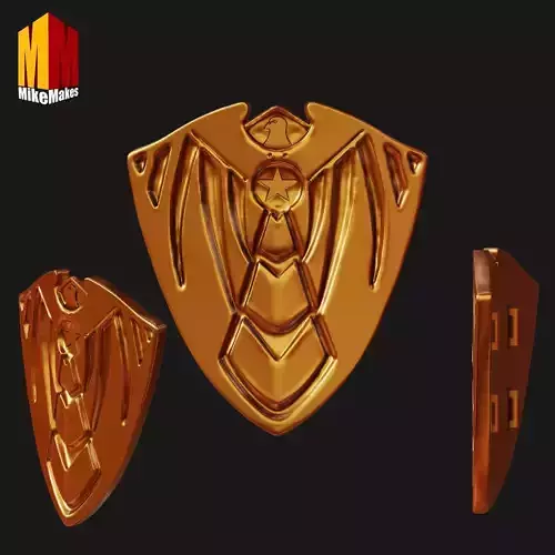 Soldier Boy Shield Cosplay  3D print model