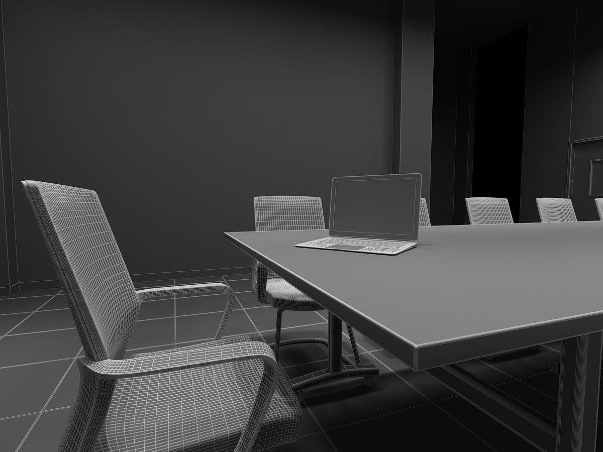 Computer Server Room 3D model_22